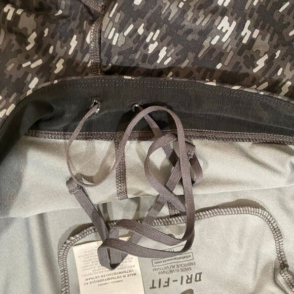 Nike Dri-Fit Men’s XL Compression Leggings Black Gray Patterned Tights - Picture 4 of 7